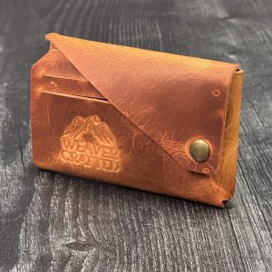 Natural Badalassi Carlo Leather Card Holder Wallet V1