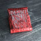 bison law tanning leather card holder wallet