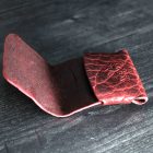 bison law tanning leather card holder wallet
