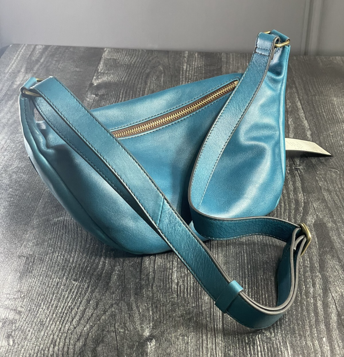 Double Helix Blue Turquoise fanny pack waist bag shoulder