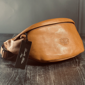 Double Helix tan fanny pack waist bag shoulder