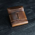 horween cxl chromexcel leather card holder waller