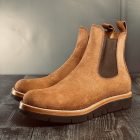 Fortis Bootmaker Chelsea Boots Tan Brown Roughout