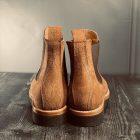 Fortis Bootmaker Chelsea Boots Tan Brown Roughout