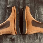 Fortis Bootmaker Chelsea Boots Tan Brown Roughout
