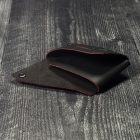 blood core rose anvil siedel leather card holder wallet weaver crafted